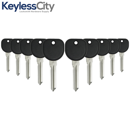 10 X GM Transponder Key / B111 / (Chip 46 Circle+) (AFTERMARKET) (BUNDLE OF 10)