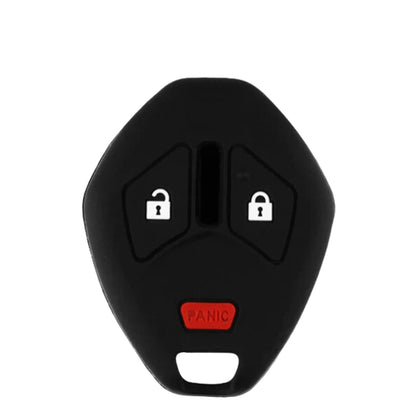 2007-2015 Mitsubishi / 3-Button Remote Head Key Silicone Cover / MIT3 / OUCG8D-620M-A