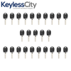 25 X HU66 / Audi / Volkswagen / Transponder Key SHELL/ High Security Blade / (No Chip) (AFTERMARKET) (Bundle of 25)