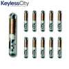 10 X Original Transponder Chip 4C Texas Instruments TI Glass for Ford Lincoln Mercury (BUNDLE OF 10)
