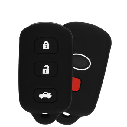 1995-2003 Toyota Lexus / 4-Button Remote Keyless Entry Key Silicone Cover / HYQ12BBX