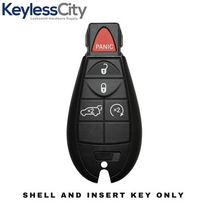 2011-2013 Dodge Durango 5-Button Fobik Key SHELL (AFTERMARKET)