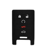 2006-2013 Buick Cadillac Chevrolet / 5-Button Remote Smart Key Silicone Cover / B106 / OUC6000066 (AFTERMARKET)