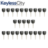 25 X 2003-2014 Mazda MZ24 / MZ34 / W/ Chip Holder / Transponder Key SHELL (NO CHIP) (AFTERMARKET)(Bundle of 25)