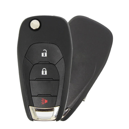 2019-2022 Chevrolet / 3-Button Remote Flip Key / PN: 13522783 / LXP-T003 (AFTERMARKET)