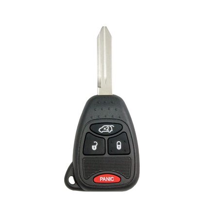 2004-2018 Chrysler Dodge / 4-Button Remote Head Key / PN: 68273329AA / OHT692427AA (AFTERMARKET)