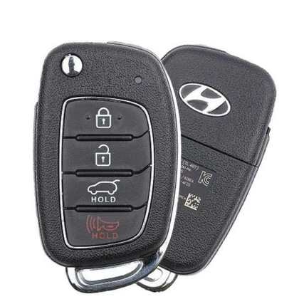 2016-2019 Hyundai Tucson 4 Buttons Remote Flip Key / 433MHz / 95430-D3010 / TQ8-RKE-4F25 (OEM)