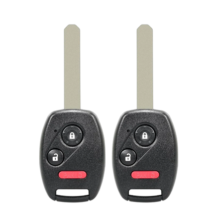 2 X 2005-2008 Honda Pilot / 3-Button Remote Head Key / CWTWB1U545 / (AFTERMARKET) (BUNDLE OF 2)