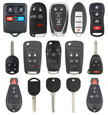 15 pcs Most Popular Aftermarket Keys Variety Pack – Locksmith Starter (BUNDLE OF 15)