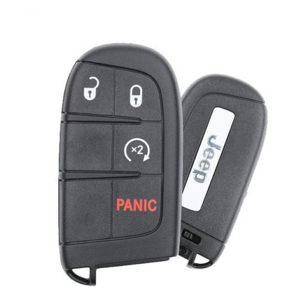 2017-2023 Jeep Compass Trailhawk / 4-Button Smart Key / PN: 68250337AB / M3N-40821302 / ID47 (OEM Refurb)