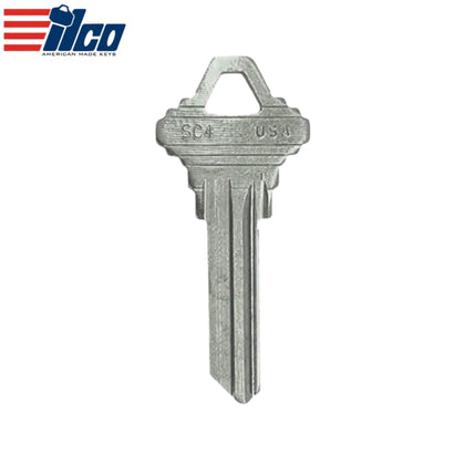 10 X Ilco - SC4-NP SCHLAGE Key Blank (BUNDLE OF 10)