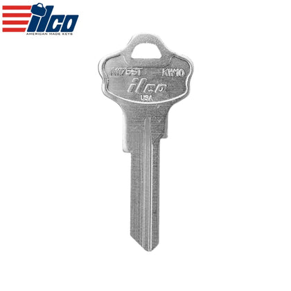 25 X Ilco - KW10-NP TITAN / KWIKSET Key Blank (BUNDLE OF 25)