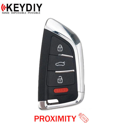 KEYDIY Knife Style 4-Button Universal Smart Key w/ Proximity Function (AFTERMARKET)