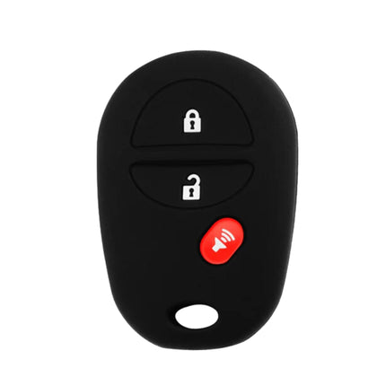 2004-2015 Toyota / 3-Button Remote Keyless Entry Key Silicone Cover / GQ43VT20T