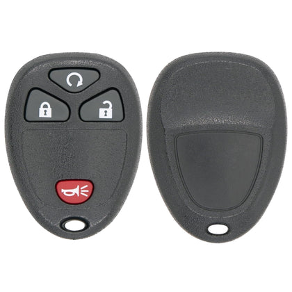 2005-2010 GM / 4-Button Keyless Entry Remote / KOBGT04A (AFTERMARKET)