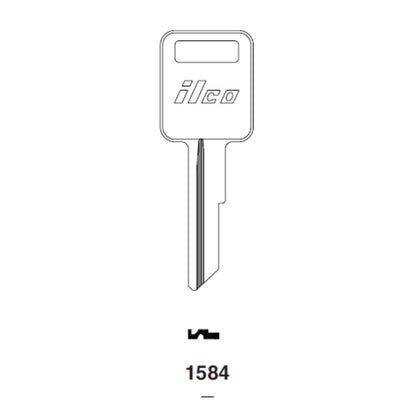 ILCO - 1584 Freigtliner Key Blank