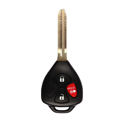 2008-2013 Toyota / 3-Button Remote Head Key / PN: 89070-0T030 / GQ4-29T / (4D67) (AFTERMARKET)