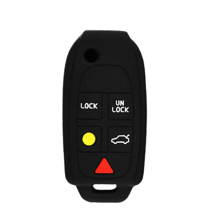 2003-2014 Volvo / 5-Button Remote Keyless Entry Key Silicone Cover / LQNP2T-APU