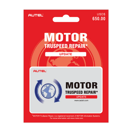 Autel MOTOR TruSpeed Repair Update Service