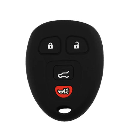 2007-2015 Buick Cadillac Chevrolet GMC Saturn / 4-Button Remote Keyless Entry Key Silicone Cover / OUC60270