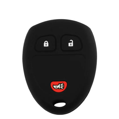 2007-2015 Buick Cadillac Chevrolet GMC Saturn / 3-Button Remote Keyless Entry Key Silicone Cover / OUC60270