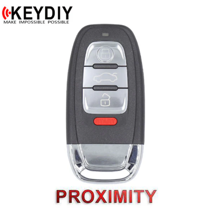 KEYDIY Audi Style 4-Button Universal Smart Key w/ Proximity Function (KD-ZB01)