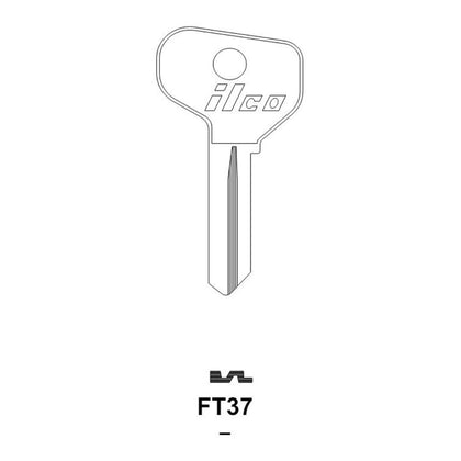 ILCO - FT37 F79-1 Key blank for Older Fiat