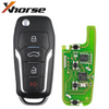 Xhorse XKFO01EN Ford Style / 4-Button Universal Remote Key For VVDI Key Tool (Wired)