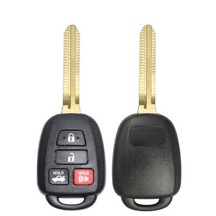 2014-2018 Toyota RAV4 Highlander / 4-Button Remote Head Key / GQ4-52T (H Chip) 314.4Mhz (AFTERMARKET)