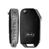2020-2021 KIA Seltos 4 Buttons Remote Flip Key / 433MHz / 95430-Q5000 / NYOSYEK4TX1907 (OEM)