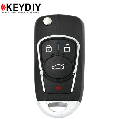 KEYDIY - GM Style - 4-Button Flip Key Blank (KD-B22-4)