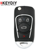 KEYDIY - GM Style - 4-Button Flip Key Blank (KD-B22-4)