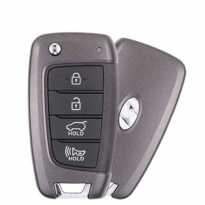 2019-2020 Hyundai Santa Fe 4 Buttons Remote Flip Key / 433MHz / 95430-S1000 / TQ8-RKE-4F39 (OEM)