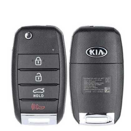 2016-2020 KIA Optima 4 Buttons Remote Flip Key / 433MHz / 95430-D4010 / SY5JFRGE04 (OEM)