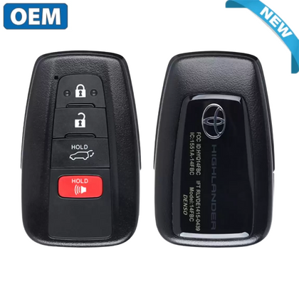 2021-2023 Toyota Highlander / 4 Buttons Smart Key / 8990H-0E370 / HYQ14FLA (OEM)