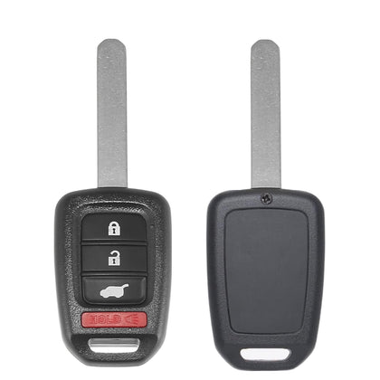 2017-2022 Honda CR-V / Civic / 4-Button Remote Head Key / PN: 35118-T2A-A60 / MLBHLIK6-1TA (G-Chip) (AFTERMARKET)