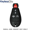 2013-2018 Dodge RAM 5-Button with Air Suspension Fobik Key SHELL (AFTERMARKET)
