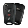 2010-2013 Kia Soul / 3-Button Remote Flip Key / PN: 95430-2K340 / NY0SEKSAM11ATX ((AM-FL)-315-AME) (OEM)