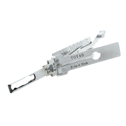ORIGINAL LISHI - TOY40 Toyota and Lexus / 2-in-1 Pick & Decoder / Quad Lifter