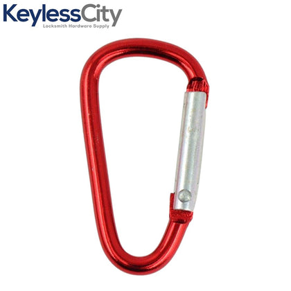 Heavy-Duty Aluminum Carabiner Safety Spring Clip Hook Keychain
