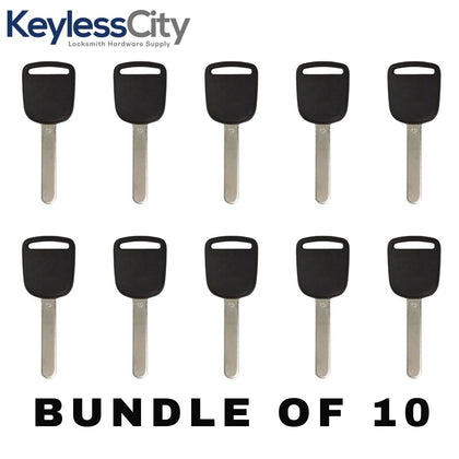 10 X 2013-2020 Honda - HO05 Transponder Key (G Chip) (AFTERMARKET) (BUNDLE OF 10)