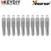 10 X KEYDIY - DWO5R - Flip Key Blade - #Y12 - For Xhorse / Keydiy Universal Remote Flip Keys (Bundle of 10)