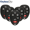 5 X 2007-2014 GM / 6-Button Keyless Entry Remote / PN: 15913427 / OUC60270 / (AFTERMARKET) (BUNDLE OF 5)
