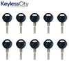10 X 1995-2003 BMW (4-Track) EWS - HU58W/S7BW Transponder Key (PCF7935 44 Chip) (AFTERMARKET) (BUNDLE OF 10)