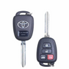 2014-2019 Toyota Camry Corolla / 4-Button Remote Head Key / PN: 89070-06421 / HYQ12BDM (H Chip) (OEM Refurb)