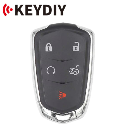 KEYDIY - Cadillac Style 5-Button Universal Smart Key (KD-ZB05-5)