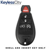 2008-2019 Chrysler Dodge Jeep VW 5-Button Fobik Key SHELL For IYZ-C01C (AFTERMARKET)