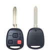 1998-2002 Toyota Land Cruiser / 3-Button Remote Head Key / 4C Chip / PN: 89070-60090 / HYQ1512V (AFTERMARKET)