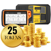 Xhorse - Token Packs for the VVDI MB & Key Tool PLUS Tablet (25 Tokens) - machine sold separately