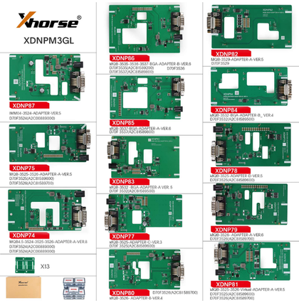 Xhorse VVDI Key Tool Plus Programmer (Advanced) and MQB Adapter Set